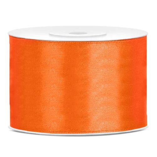 Satinband 50mm Orange