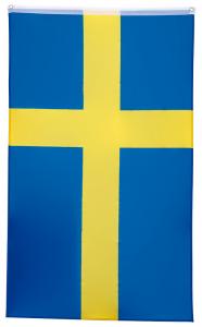 Sveriges flagga som festflagga