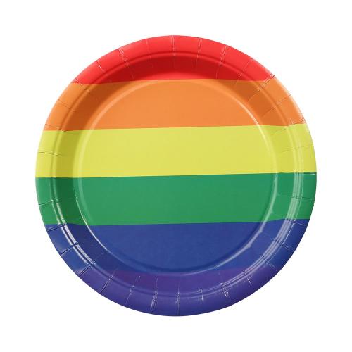 Pride Papperstallrik 23cm