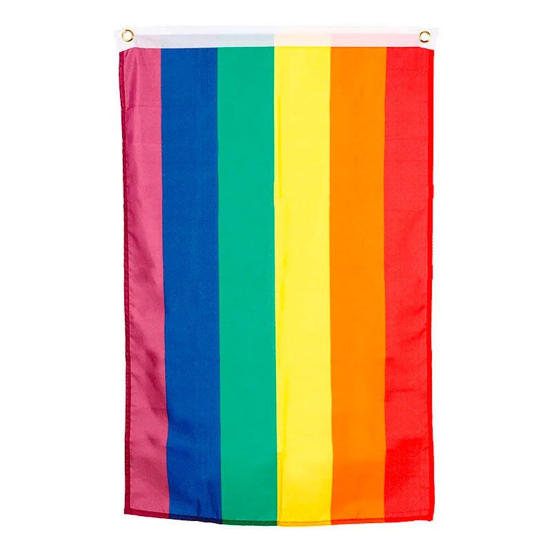 Stor regnbågsflagga