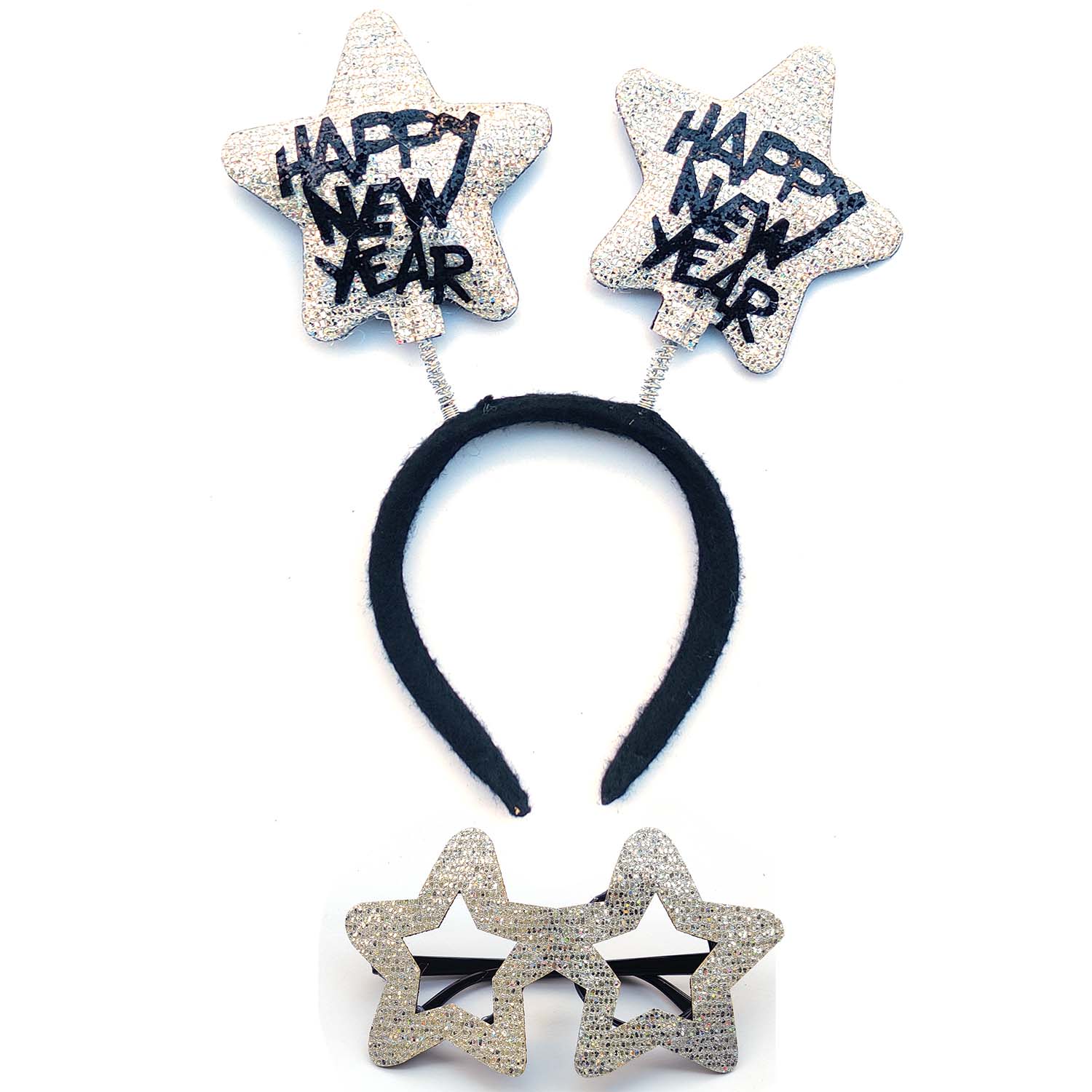 Diadem Happy New Year Silver