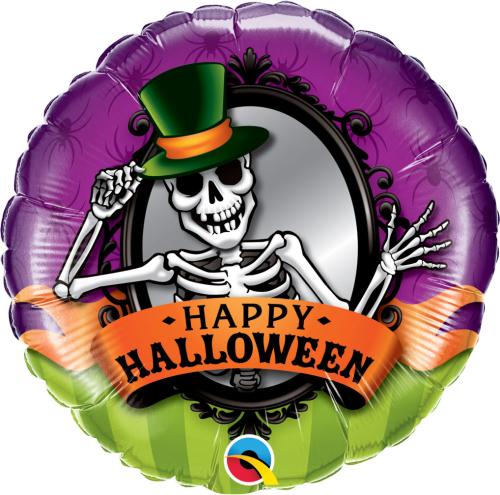 46cm Happy Halloween Skelett 