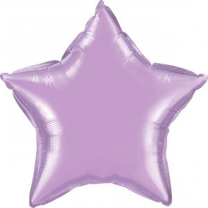 20" (51 cm) Stjärna  Pärlemo Lavendel