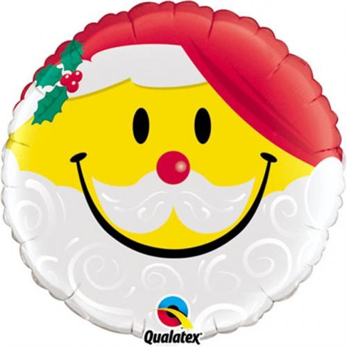 18" Smile Face Santa