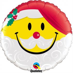 18" Smile Face Santa