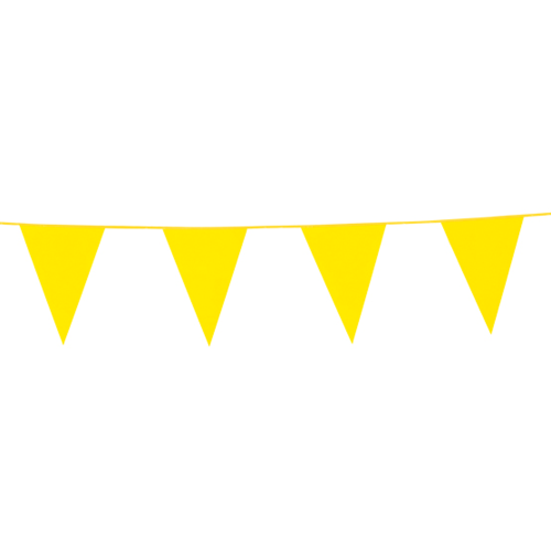 Flaggspel Gul Plast  10m 20x30cm