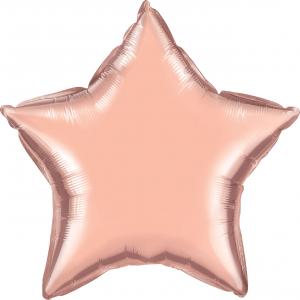 20" Folie Stjärna Rosé