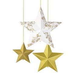 Hängande Julstjärnor