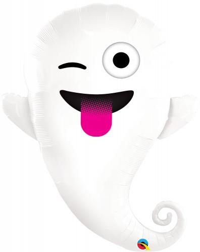 86cm Emoji Spöke - L