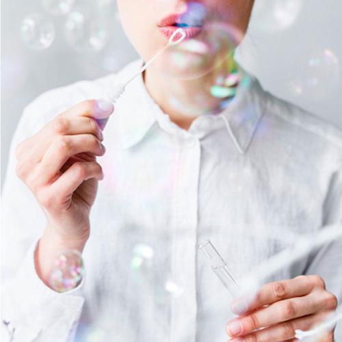 Såpbubblor Rosa Hjärta