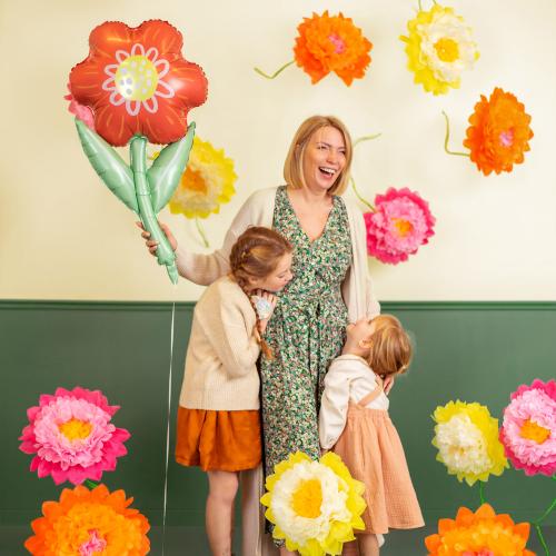 Dekorationsrosetter Blomma 3 st