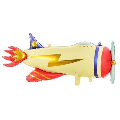 Folieballong Flygplan 91x39 cm
