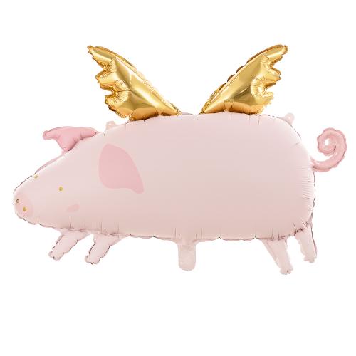 Grisfolieballong, 72x46cm -M