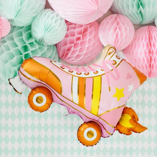 Folieballong Rullskridsko