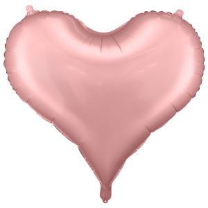 24" (61 cm) Hjärta Ljusrosa