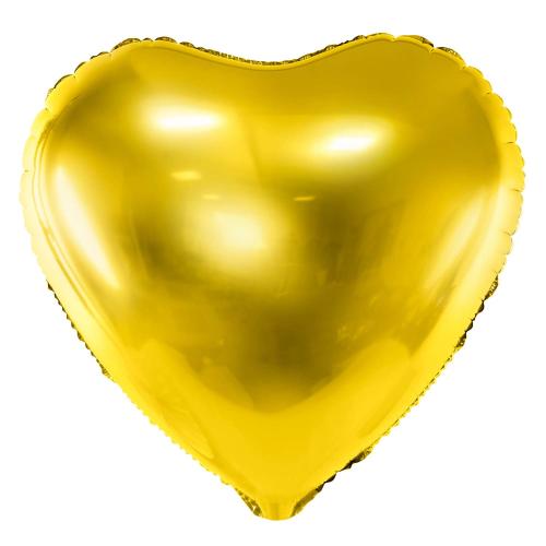 60cm Hjärta Guld