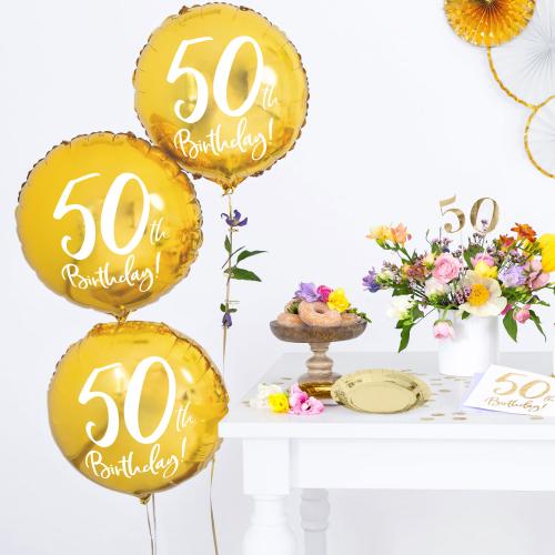 45cm Guld 50år