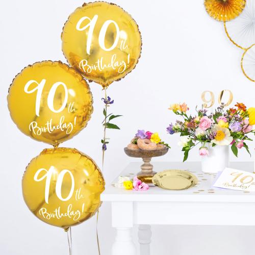 45cm Guld 90år