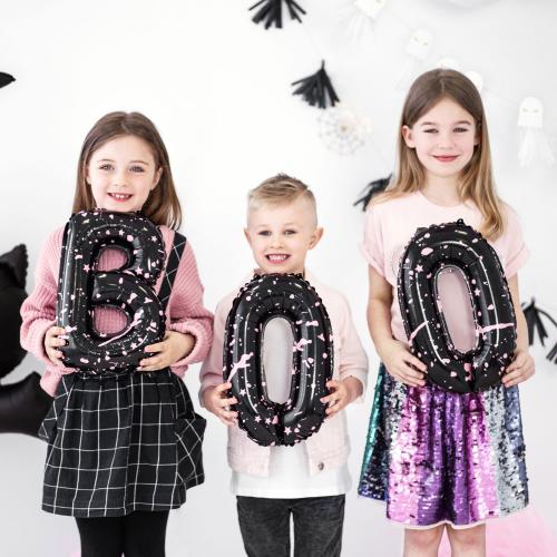 Folieballong BOO - luftfyllning