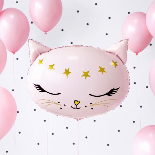 19" (48 cm) Rosa Katt