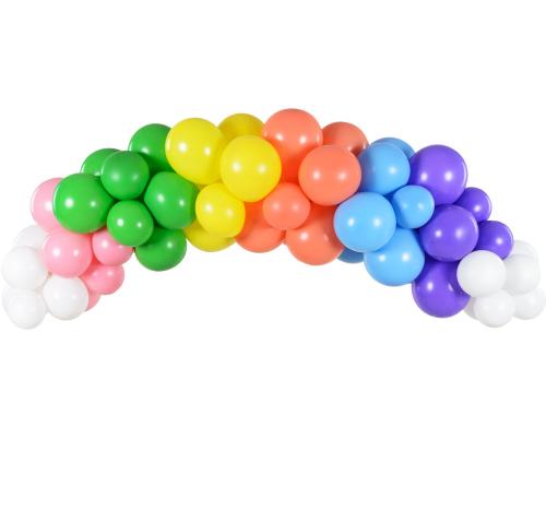 DIY Ballonggirlang Regnbåge
