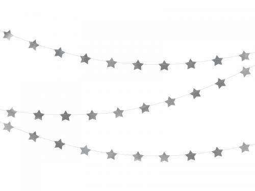 Banner Stjärnor Silver