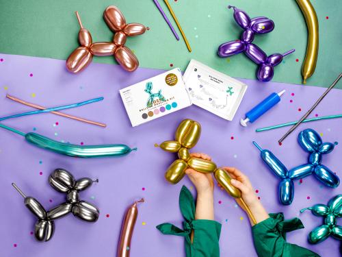 Figurballongkit Chrome