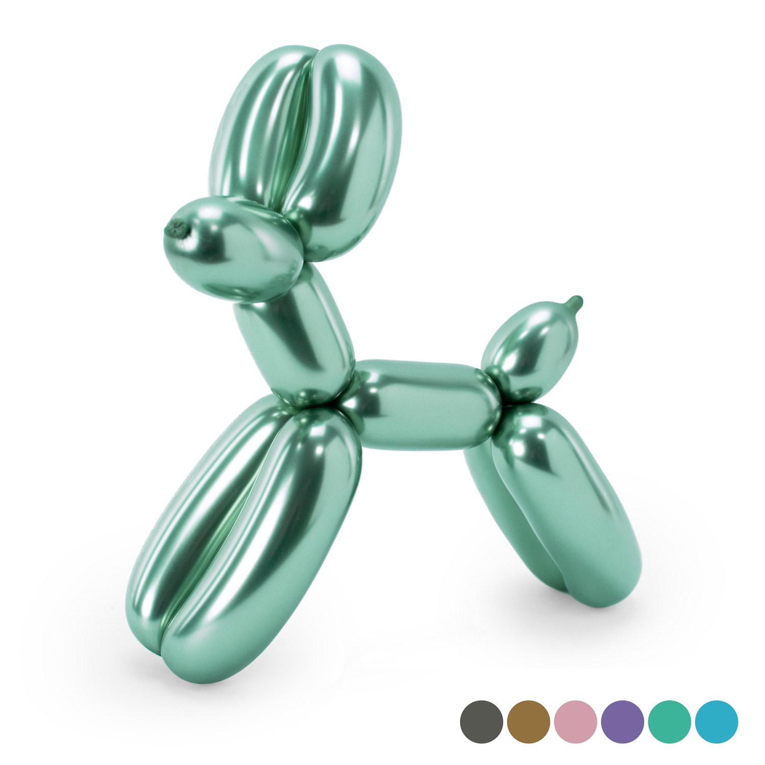 Figurballongkit Chrome