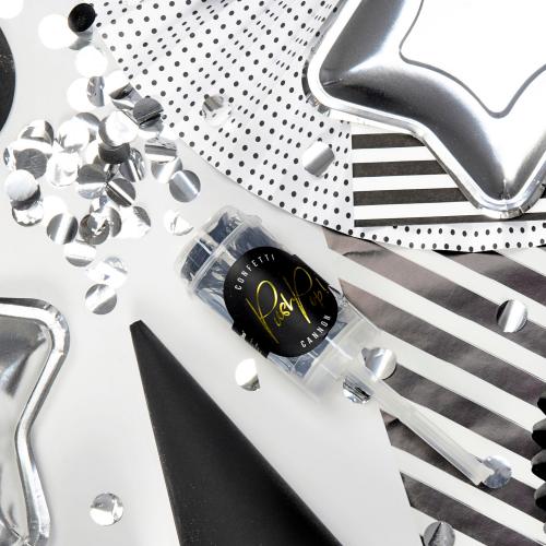 Partypopper, silver