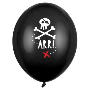 Piratballonger 6-pack