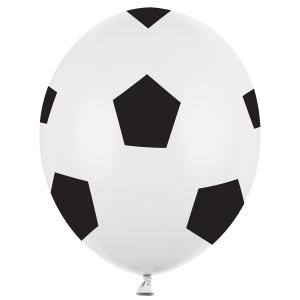 Balloons 30cm, Football  (1 pkt / 6 pc.)