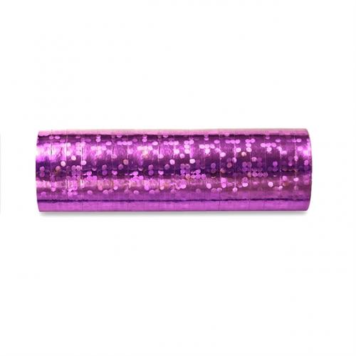 Holografisk serpentin, rosa