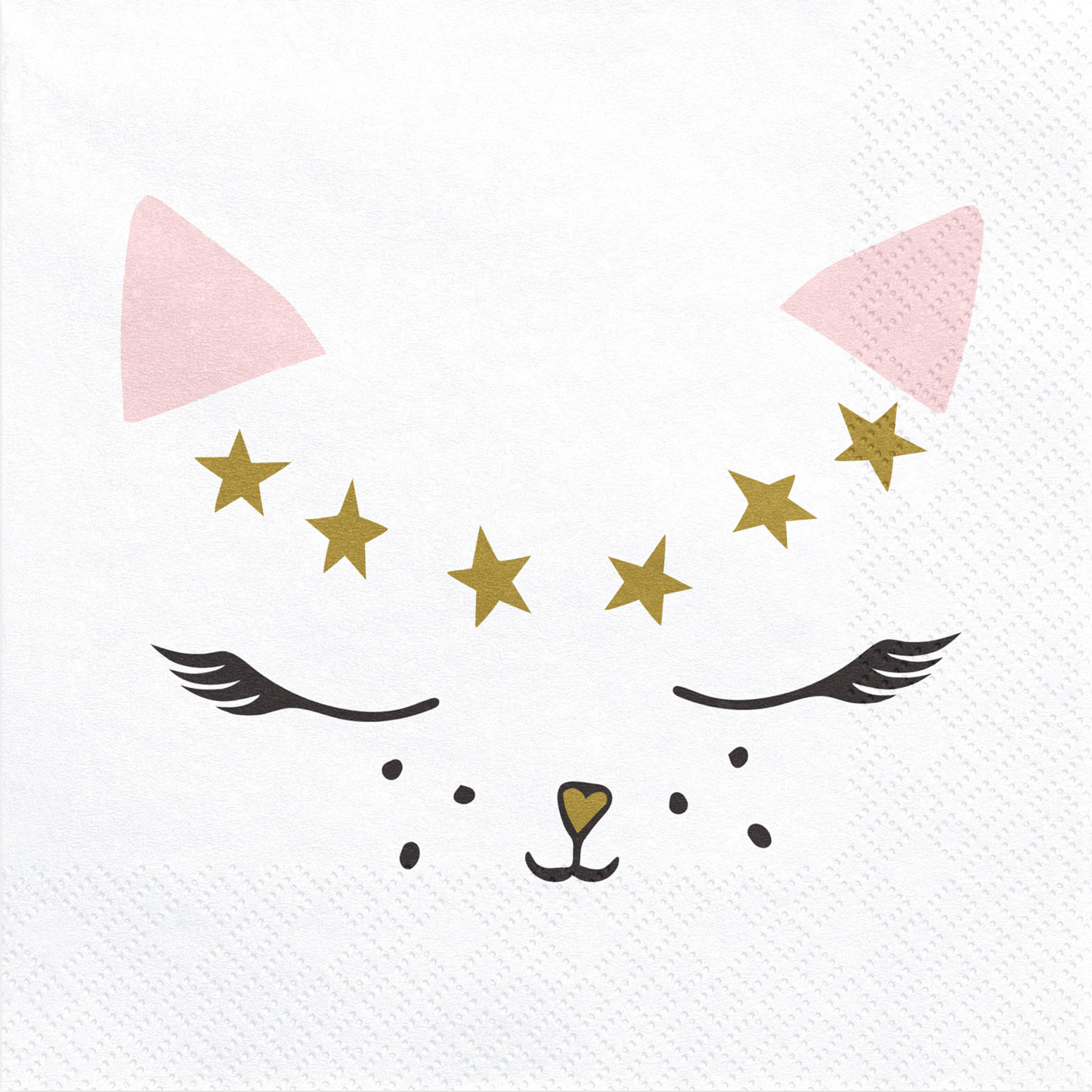 Napkins Kitty, 33x33cm  (1 pkt / 20 pc.)