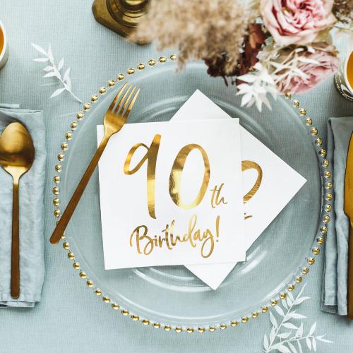 Servetter 90-årsdagen