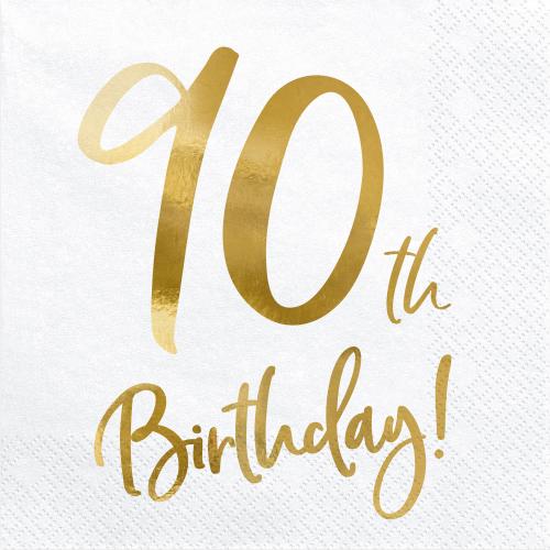 Servetter 90-årsdagen