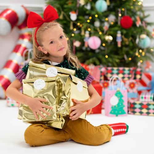 Presentpåse Guld