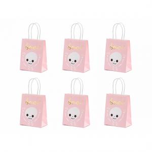 Boo skelett giftbag rosa