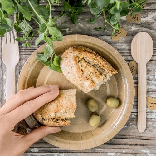 Kraftpapper - Papperstallrikar