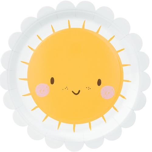 Söt Sol - Papperstallrik