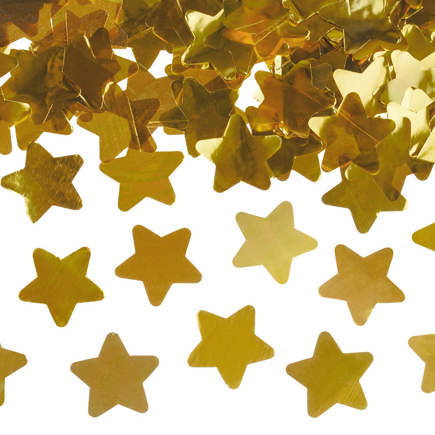 Konfettikanon med guldstjärnor, 80 cm