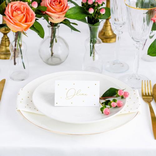 Placeringskort Guldprickar