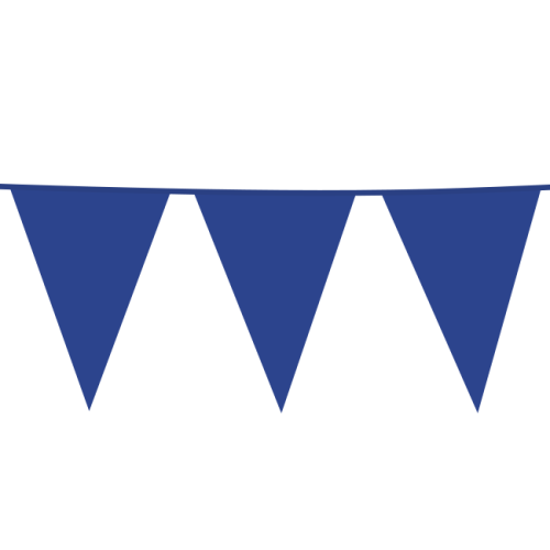 Flaggspel Blå Plast  10m 30x45cm