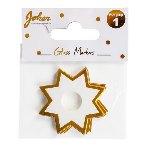 Glasmarkerare Guldram