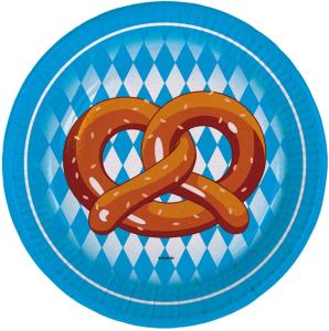 Plates Oktoberfest 18cm 8st