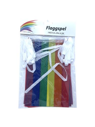 Flaggspel Pride Regnbåge