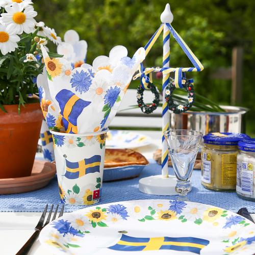 Midsommarstång vit 26cm