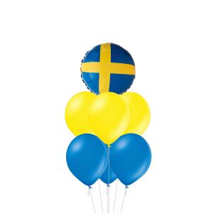 Sverigebukett Gul/Blå - Bukett 705