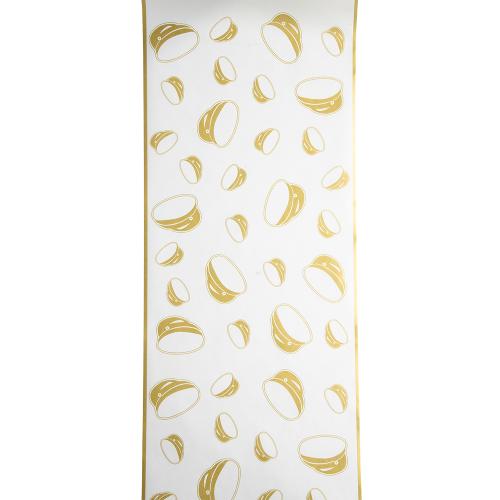 Löpare Student Vit/Guld