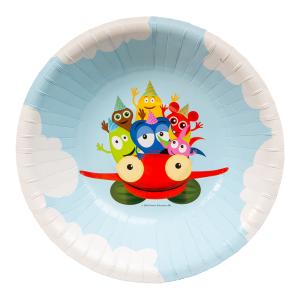 Djup Papperstallrik Babblarna