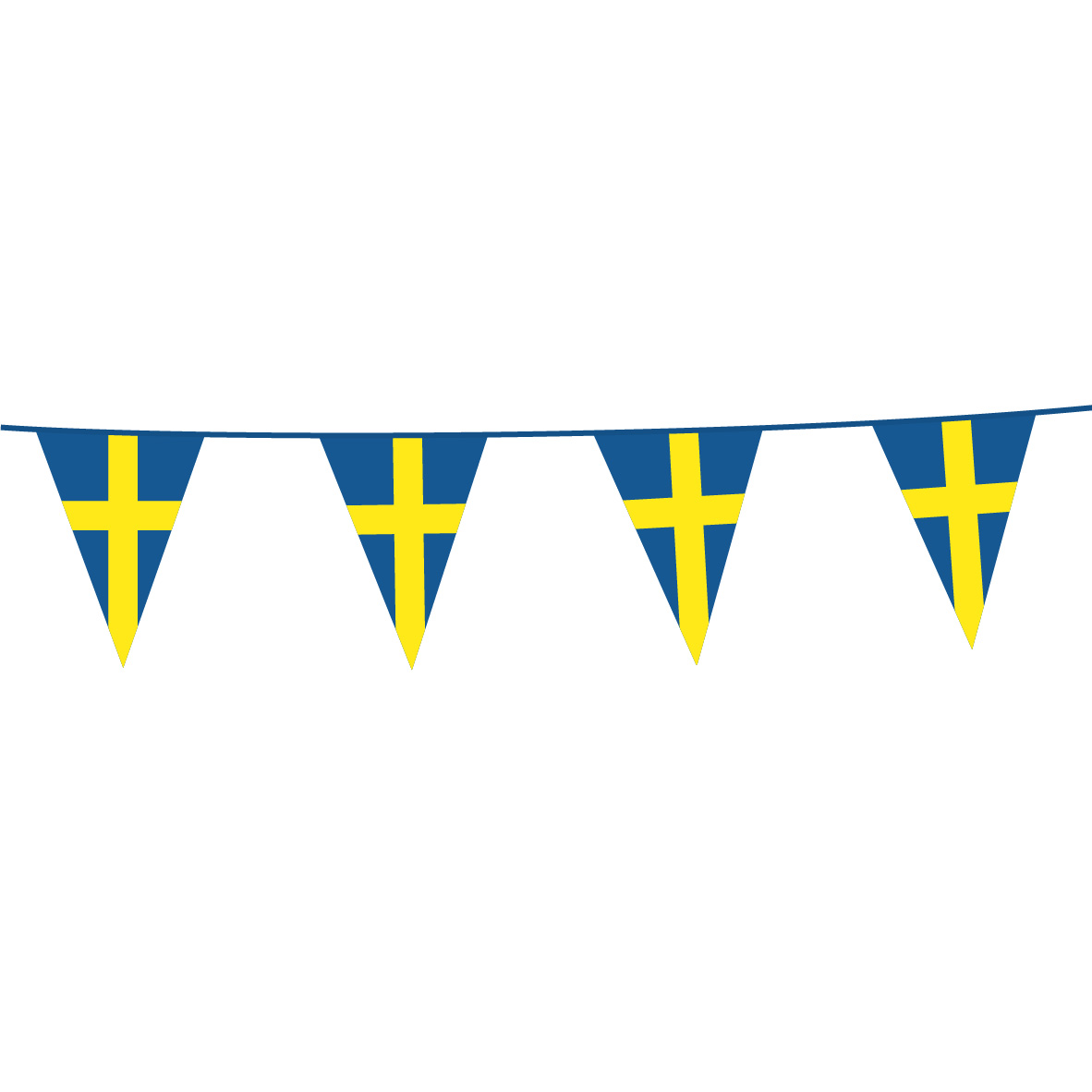 Flaggspel Sverige Flaggan  10m 20x30cm